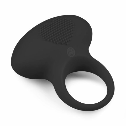 EasyToys silikonowy pierścień wibrujący z wypustkami, czarny EasyToys silikonowy pierścień wibrujący z wypustkami, czarny