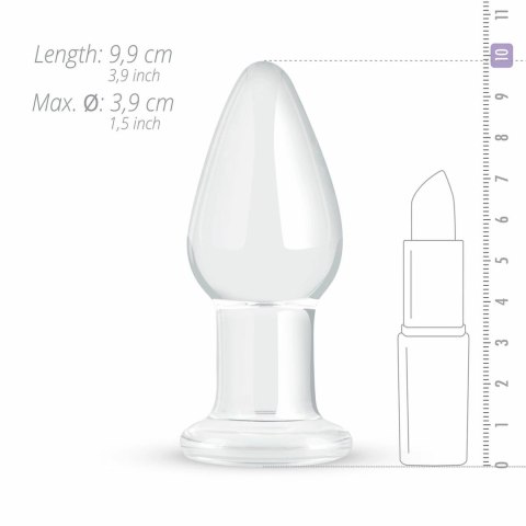 Glas Przezroczysty Korek Szklany Średni 3,9 cm Bezpieczne Szkło Glas Przezroczysty Korek Szklany Średni 3,9 cm Bezpieczne Szkło
