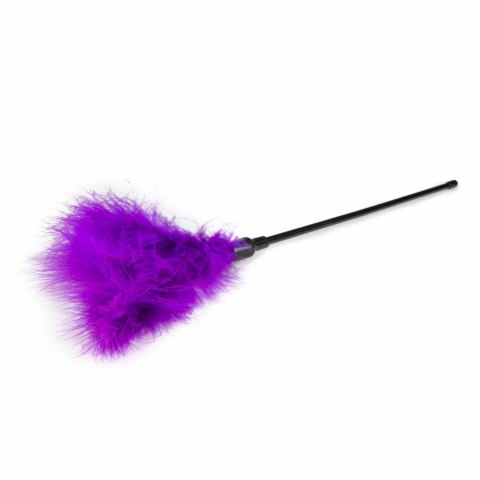 Loving Joy Purple Tickler Long - fioletowy piorko z długim uchwytem Loving Joy Purple Tickler Long - fioletowy piorko z długim uchwytem