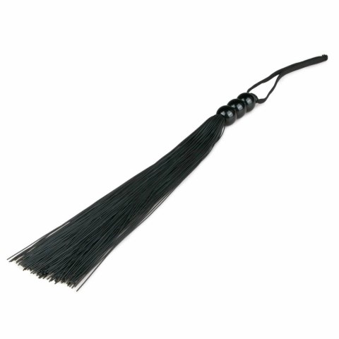 Ouch! Czarna silikonowa biczownica z ergonomicznym uchwytem 45 cm Ouch! Czarna silikonowa biczownica z ergonomicznym uchwytem 45 cm