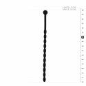 Sinner Gear Dilator silikonowy falisty, czarny, bezpieczny uchwyt