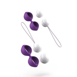 B Swish Bfit Classic Purple - zestaw kul treningowych Kegla 4 szt.