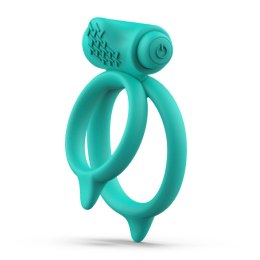 B Swish bcharmed Basic Plus Sea Foam - podwojny pierścień wibrujący silikonowy