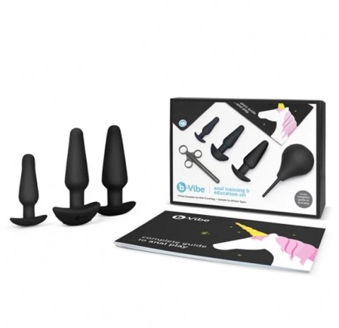 B-Vibe Zestaw Edukacyjny do Treningu Stref Intymnych Black 7 elementow B-Vibe Zestaw Edukacyjny do Treningu Stref Intymnych Black 7 elementow