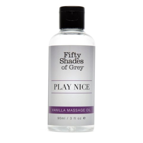 Fifty Shades of Grey Play Nice Olejek do masażu Wanilia 90ml Fifty Shades of Grey Play Nice Olejek do masażu Wanilia 90ml