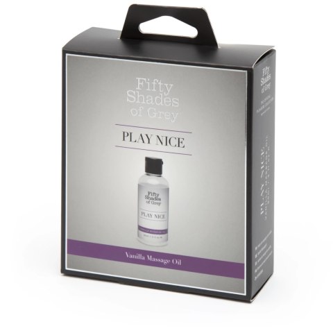 Fifty Shades of Grey Play Nice Olejek do masażu Wanilia 90ml Fifty Shades of Grey Play Nice Olejek do masażu Wanilia 90ml