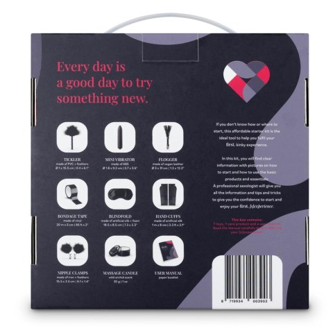 First. Kinky Experience Starter Set - Zestaw akcesoriow dla początkujących First. Kinky Experience Starter Set - Zestaw akcesoriow dla początkujących