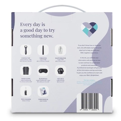 First. Together Experience Starter Set Zestaw dla Par S 8 elementow First. Together Experience Starter Set Zestaw dla Par S 8 elementow