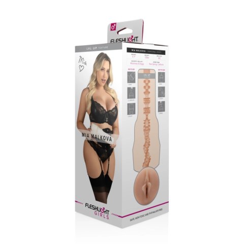 Fleshlight Girls Mia Malkova Lvl Up - model anatomiczny SuperSkin Fleshlight Girls Mia Malkova Lvl Up - model anatomiczny SuperSkin