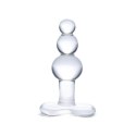 Glas Beaded Plug z bazą T, szkło borokrzemowe, długość 10 cm