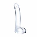 Glas Realistic Curved - Szklany model anatomiczny z zakrzywioną końcowką 17,8 cm