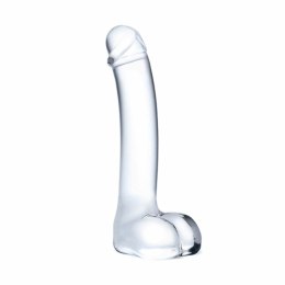 Glas Realistic Curved - Szklany model anatomiczny z zakrzywioną końcowką 17,8 cm