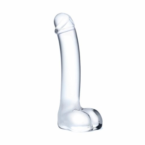 Glas Realistic Curved - Szklany model anatomiczny z zakrzywioną końcowką 17,8 cm Glas Realistic Curved - Szklany model anatomiczny z zakrzywioną końcowką 17,8 cm