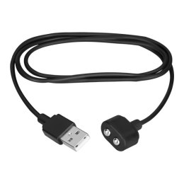 Satisfyer Kabel Ładujący USB Magnetyczny Czarny - Akcesorium Zamienne