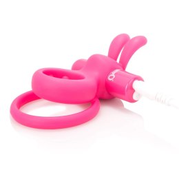 Screaming O Charged Ohare XL Pink - podwojny pierścień wibrujący, silikon