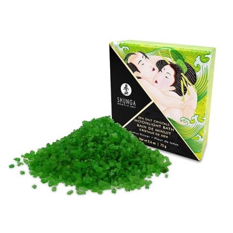 Shunga Bath Salts Lotus Flower sol do kąpieli 75g aromatyczna Shunga Bath Salts Lotus Flower sol do kąpieli 75g aromatyczna