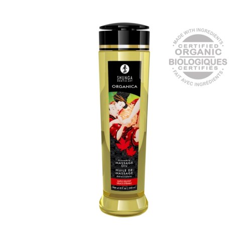 Shunga Organica Maple Delight olejek do masażu 240 ml naturalny