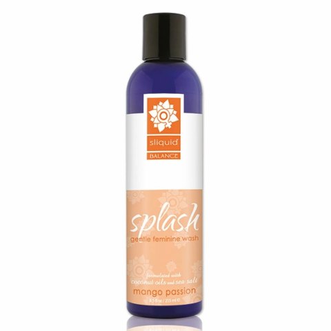 Sliquid Balance Splash Mango Passion płyn do higieny intymnej 255ml Sliquid Balance Splash Mango Passion płyn do higieny intymnej 255ml