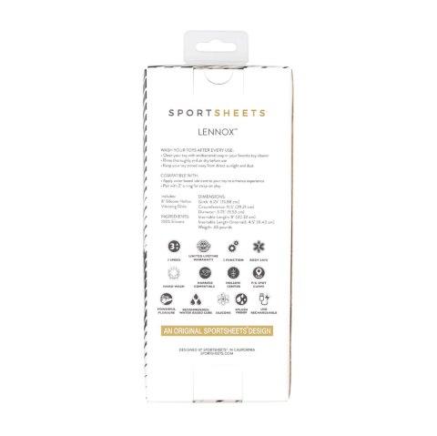 Sportsheets Nexus Lennox Emerald silikonowy model z przyssawką 22,9cm Sportsheets Nexus Lennox Emerald silikonowy model z przyssawką 22,9cm