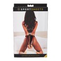 Sportsheets Saffron Gauntlet Cuffs - szerokie mankiety z regulacją PU