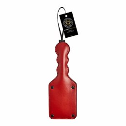 Sportsheets Saffron Square Paddle czerwona packa z wegańskiej skory PU