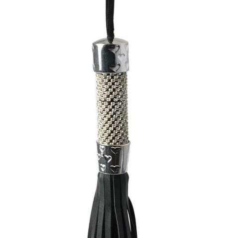 Sportsheets Sincerely Bling Flogger - ozdobny model z eko-skory, 31 cm Sportsheets Sincerely Bling Flogger - ozdobny model z eko-skory, 31 cm