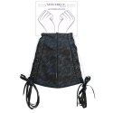Sportsheets Sincerely Lace Corset Arm Cuffs - mankiety z koronką i sznurowaniem