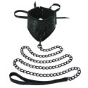 Sportsheets Sincerely Lace Posture Collar & Leash - koronkowy zestaw z gorsetowym sznurowaniem