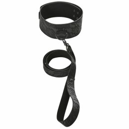 Sportsheets Sincerely Locking Lace Collar & Leash - ozdobna obroża z koronką 50 cm