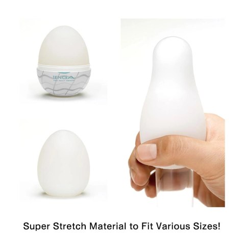 TENGA Egg Boxy - elastyczna nakładka intymna, 1 szt. TENGA Egg Boxy - elastyczna nakładka intymna, 1 szt.