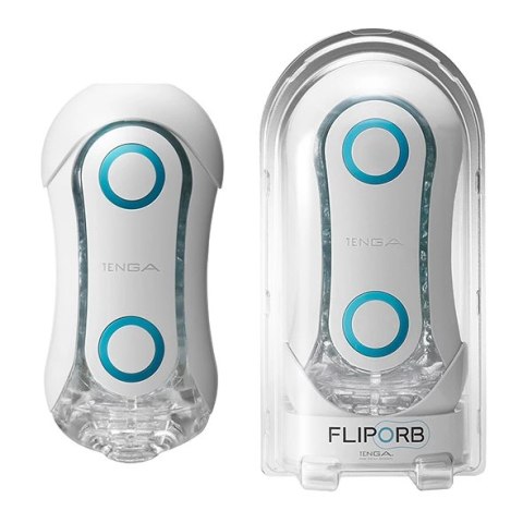 Tenga Flip Orb Blue Rush - Kompaktowa Maszyna Intymna z Kulami Masującymi Tenga Flip Orb Blue Rush - Kompaktowa Maszyna Intymna z Kulami Masującymi