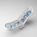 Tenga Flip Orb Blue Rush - Kompaktowa Maszyna Intymna z Kulami Masującymi