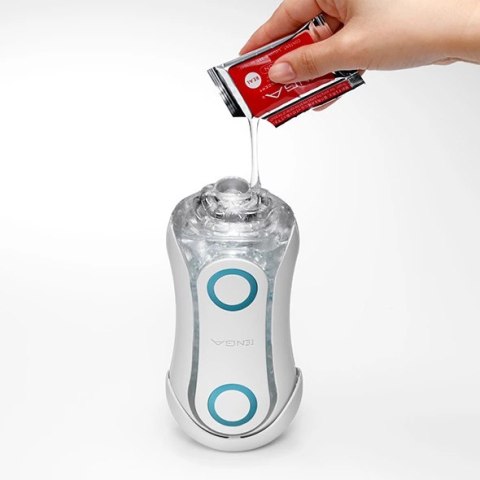 Tenga Flip Orb Blue Rush - Kompaktowa Maszyna Intymna z Kulami Masującymi Tenga Flip Orb Blue Rush - Kompaktowa Maszyna Intymna z Kulami Masującymi