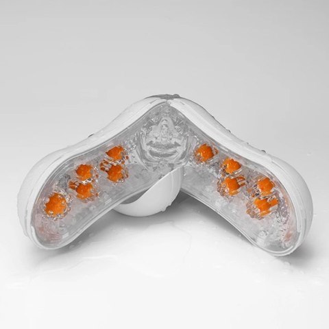 Tenga Flip Orb Orange Crash - innowacyjna maszyna intymna z kulami masującymi Tenga Flip Orb Orange Crash - innowacyjna maszyna intymna z kulami masującymi