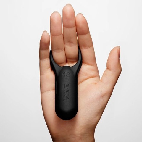 Tenga SVR Smart Vibe Ring Plus Black - silikonowy pierścień wibrujący Tenga SVR Smart Vibe Ring Plus Black - silikonowy pierścień wibrujący