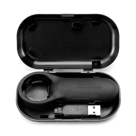 Tenga SVR Smart Vibe Ring Plus Black - silikonowy pierścień wibrujący Tenga SVR Smart Vibe Ring Plus Black - silikonowy pierścień wibrujący