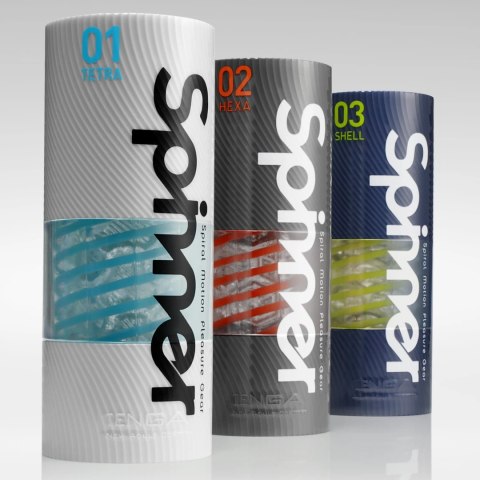 Tenga Spinner 01 Tetra - innowacyjna maszyna intymna z geometrią 3D Tenga Spinner 01 Tetra - innowacyjna maszyna intymna z geometrią 3D