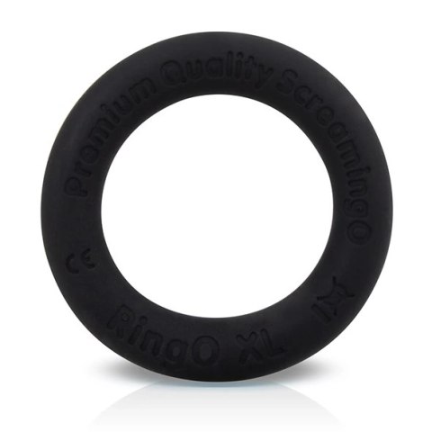 The Screaming O RingO Ritz XL Black silikonowy pierścień powiększony