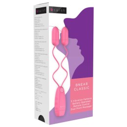 B Swish bnear Classic Guava - podwojny zestaw wibrujący, 5 trybow, ABS