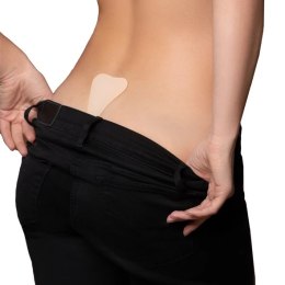 Bye Bra Adhesive Thong Nude One Size - Samoprzylepne bezszwowe stringi