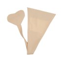 Bye Bra Adhesive Thong Nude One Size - Samoprzylepne bezszwowe stringi
