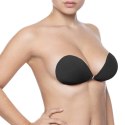 Bye Bra Invisible Bra Miseczka B Czarny - Biustonosz samonośny, wielokrotnego użytku