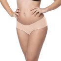 Bye Bra Invisible Hipster S 2-pack majtki bezszwowe nude & black