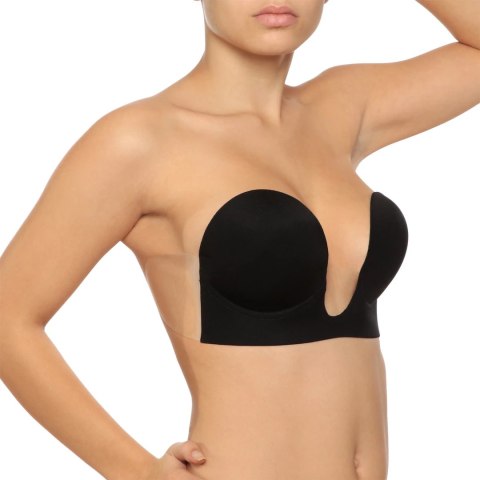 Bye Bra U-Style Bra B Czarny samoprzylepny biustonosz ze skrzydełkami Bye Bra U-Style Bra B Czarny samoprzylepny biustonosz ze skrzydełkami