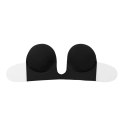 Bye Bra U-Style Bra Black Miseczka A z odpinanymi skrzydełkami