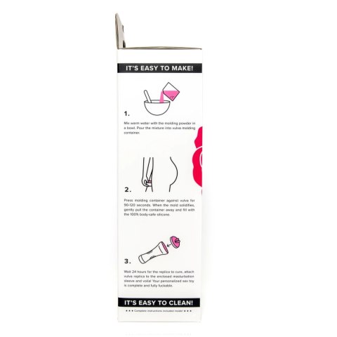 Clone-A-Pussy Plus Sleeve Kit Pink - zestaw do modelowania z wkładką Clone-A-Pussy Plus Sleeve Kit Pink - zestaw do modelowania z wkładką