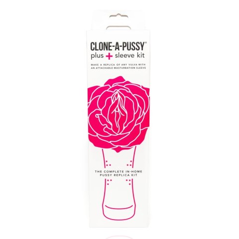 Clone-A-Pussy Plus Sleeve Kit Pink - zestaw do modelowania z wkładką Clone-A-Pussy Plus Sleeve Kit Pink - zestaw do modelowania z wkładką