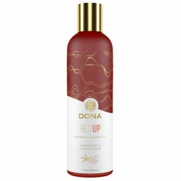 Dona Massage Oil Rev Up Mandarynka & Ylang Ylang 120ml - Naturalny olejek aromaterapeutyczny