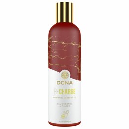 Dona Recharge Olejek do masażu trawa cytrynowa & imbir 120ml