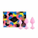 FeelzToys Bibi Pink - Zestaw trzech anatomicznych korkow silikonowych